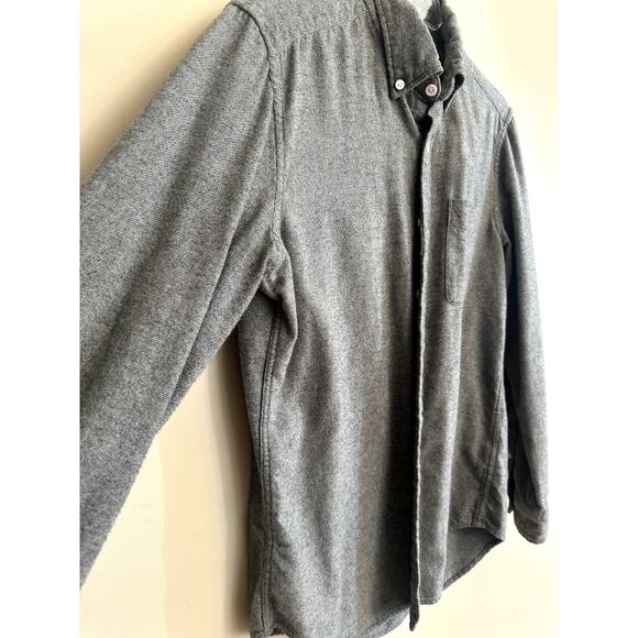 American Eagle Soft Brushed Button-Down Shirt – Gray – Men’s Small - Picture 2 of 4